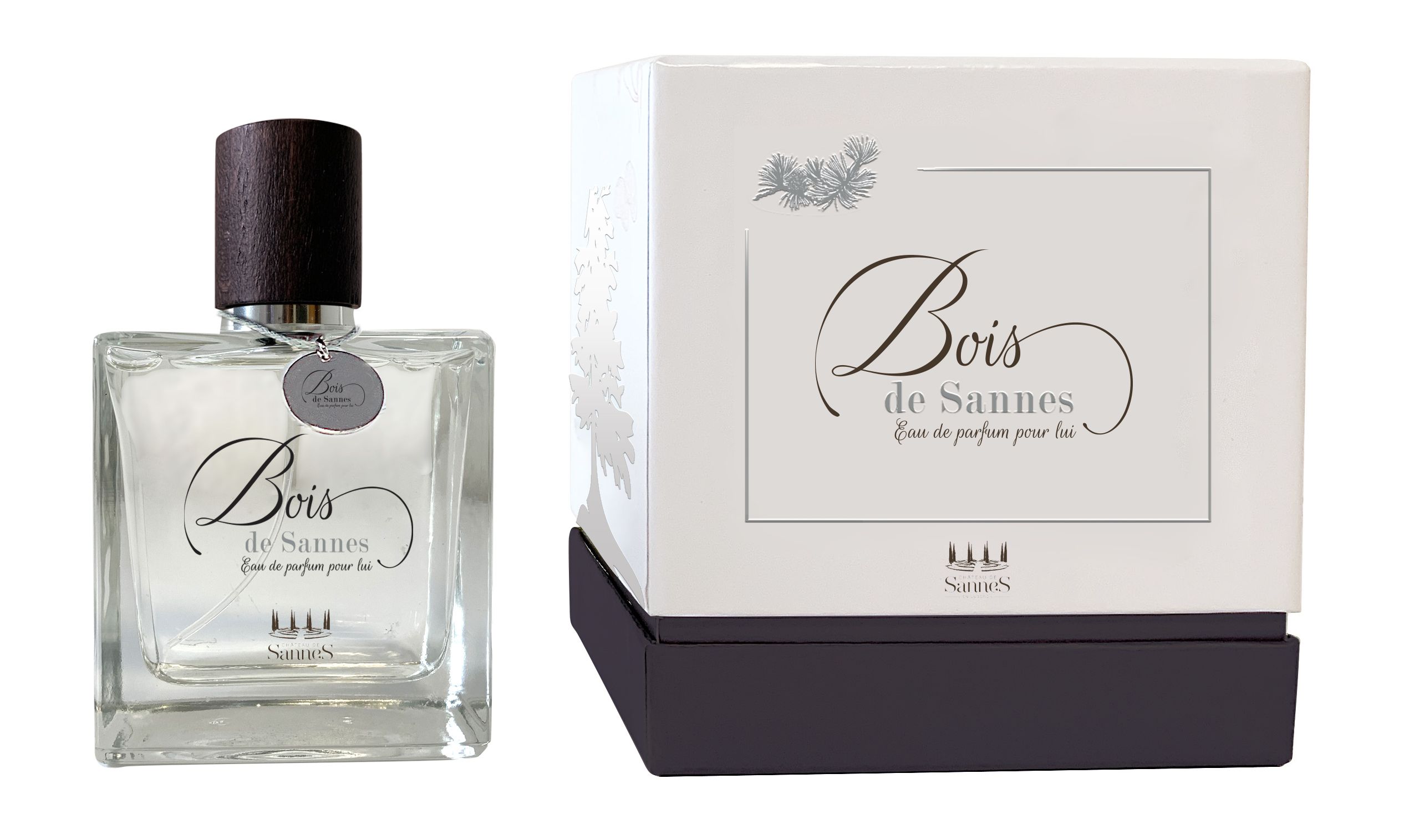 Bois de Sannes - Eau de parfum pour lui - Le flacon